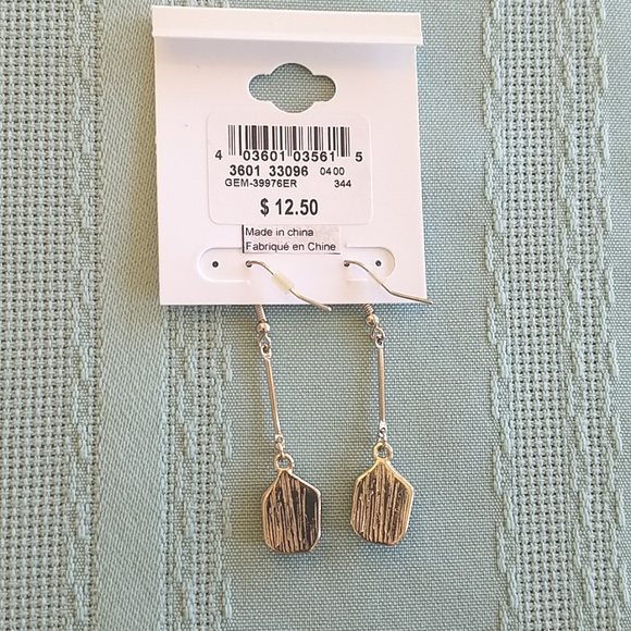 Ricki's Gray Druzy Necklace and Earring set NWT - Picture 3 of 5